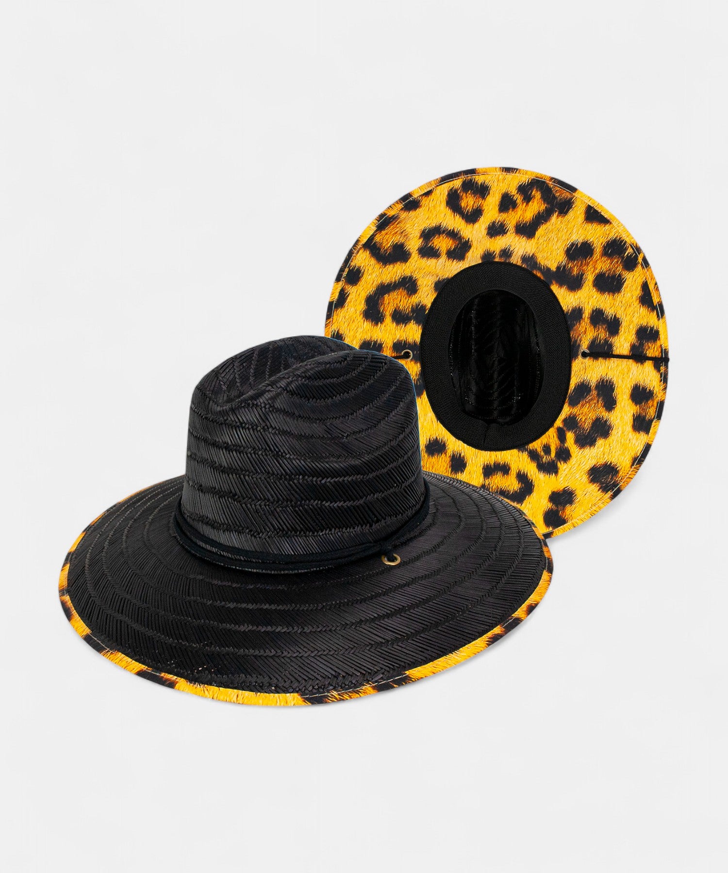 Leopardo Rush Straw Lifeguard Hat