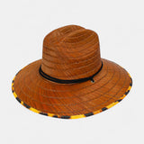 Leopardo Rush Straw Lifeguard Hat