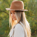 Mayfair Wool Felt Fedora Hat