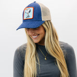 Denim Snoopy Cap