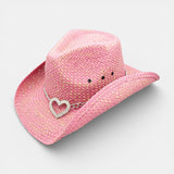 Heart Attack Straw Drifter Hat
