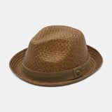 Carlo Straw Fedora Hat