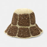 Serafina Toyo Straw Crochet Bucket Hat